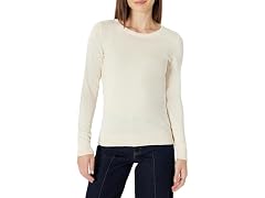 Amazon Essentials Women's Crewneck Sweater Pale
