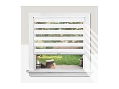 CHICOLOGY Zebra Blinds Cordless Window Shades 58"W x 72"H