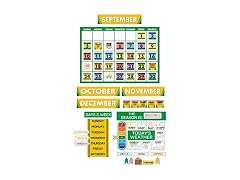 Eureka Crayola Colors and Shapes Classroom Calendar