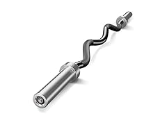 EZ Bar Curl Barbell 4ft 330LBS Capacity Barbell