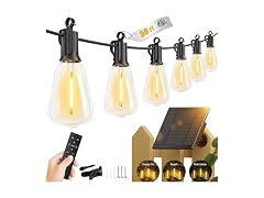 Brightown 58FT Solar String Lights