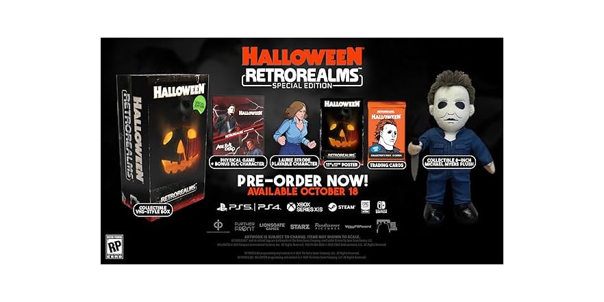 Jeu Retrorealms Double Feature (Halloween + Ash Vs Evil Dead) – Xbox One/Series X, Neuf Scellé
