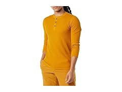 Amazon Essentials Men (XXL) Slim-fit Waffle Henley
