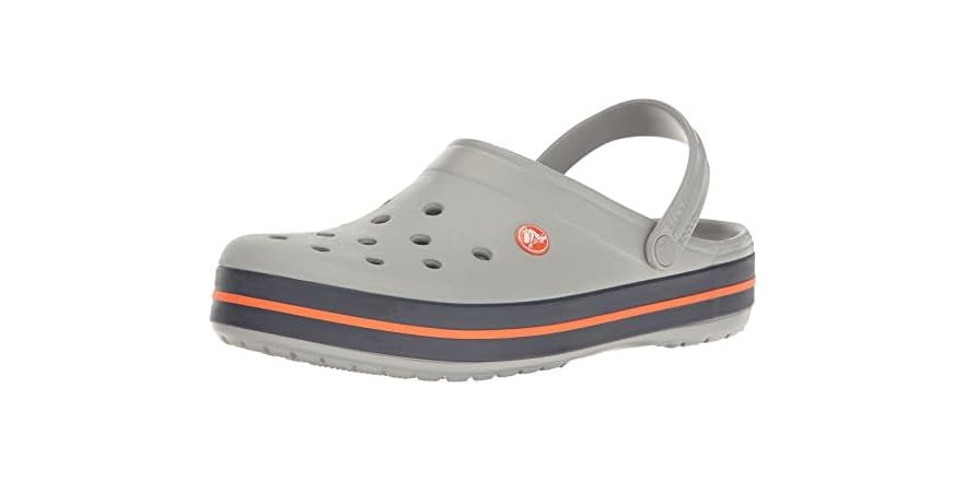 Crocs Crocband Unisex Clog Light Grey/Navy