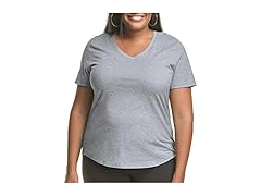 Just My Size VNeck Tshirt (28) Light Steel