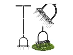 TOPHDY GAR-63 Lawn Aerator Spike Tool, 15 Spikes