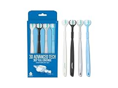 Pursonic 3 Sided Toothbrush 4 Pack Blue