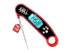 ONFIKY GAR-15 ONFIKY Digital Meat Thermometer, Red