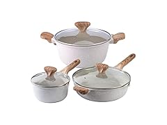6 Pc Nonstick Cookware Set