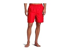 Kanu Surf Men's Red Havana Swim Trunks (S)
