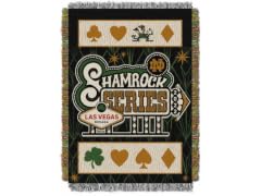 Notre Dame Shamrock Series Blanket