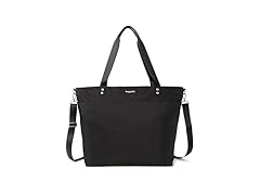 Baggallini Large Carryall Tote Bag for Women Black