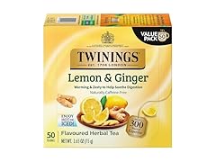 50CT Lemon & Ginger Herbal Tea