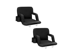 Stadium Seat with Back Support, Wide Bleacher