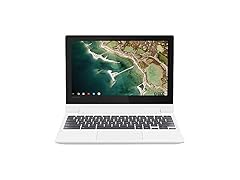 Lenovo Chromebook C330 2-in-1 Convertible Laptop, 11.6" HD Display, MediaTek MT8173C, 4GB RAM, 64GB Storage, Chrome OS, Blizzard White (Open Box)