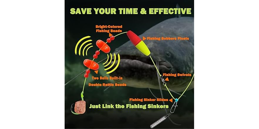 Fish Corner 4 Packs Catfish Rigs
