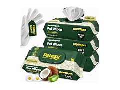 Petazy Pet Wipes for Dogs & Cats (400Ct)