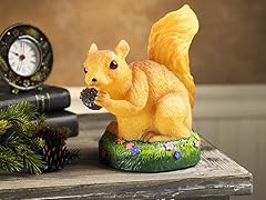 Glow Anywhere LED Squirrel Statue