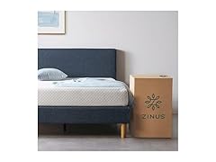ZINUS 8" Green Tea Cool Feel Memory Foam Mattress, Twin