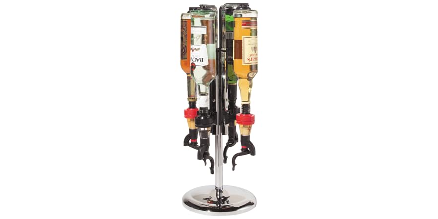 Oggi 4-Bottle Liquor Dispenser