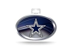 Dallas Cowboys Metallic Oval Sticker