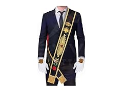 Masonic Scottish Rite 32nd Degree Rose Sash