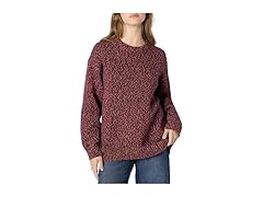 Amazon Essentials Women Oversized-Fit Multi-Color Crewneck