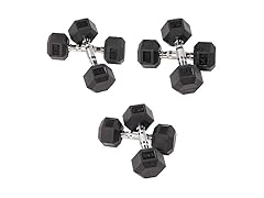 Fitvids Dumbbell, Set 10, 15, 20LB Pairs