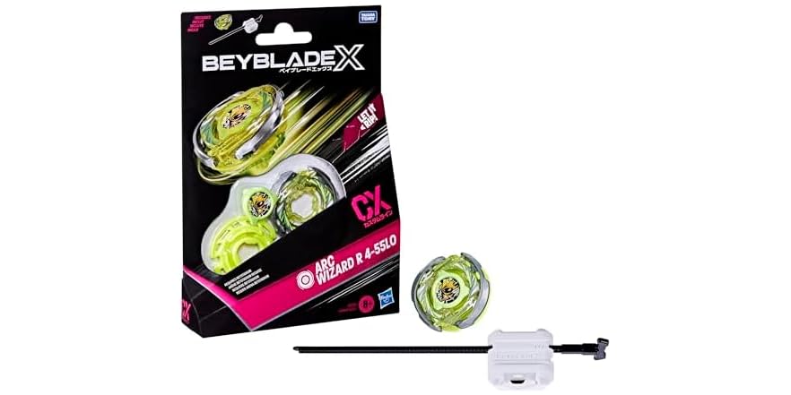 Wizard Rune Bey Bey Blade X Arc Wizard R 4-55LO CX Starter Pack