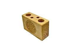 OMETAWOOD Solid Pine Wood 4-hole