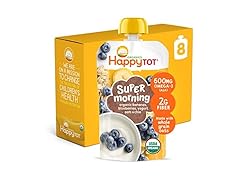 8PK Organic Super Morning Bananas Blueberries