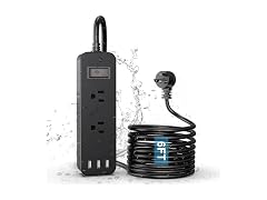KEBEN Outdoor Waterproof Power Strip
