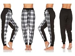 Women's Plaid Lounge Pants With Pockets