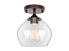 BesLowe B0F1D2Q7R4 Modern Semi Flush Mount Ceiling Light