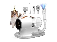 FIXR PG100 FIXR Pet Grooming Vacuum & Dog Hair Vacuum, 1200