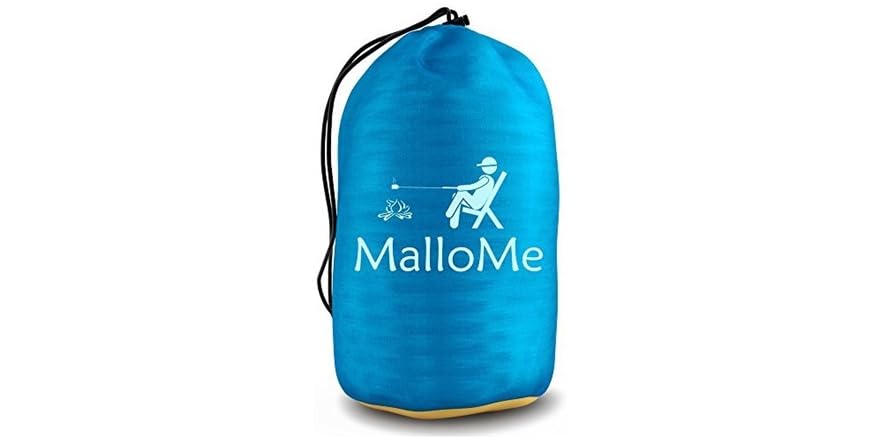 Hamac de camping portable en parachute léger - TRAHOO - Bleu - Pour 1
