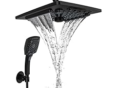 ELLO&ALLO Rain Shower Head with Handheld Spray