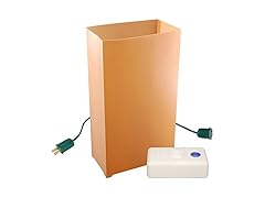 Lumabase 32310 Electric Luminaria Kit, Tan