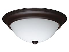 Bronze LED Flush Mount Ceiling Fixture