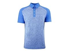 adidas Men Puremotion Heather Block Polo