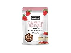 Safe + Fair Strawberry Shortcake Granola 12 oz