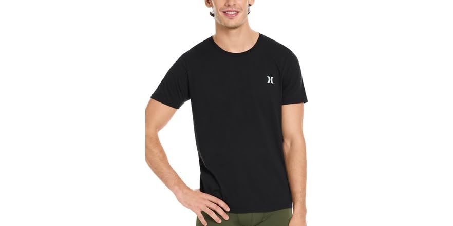 Hurley Men’s Crewneck Tees – 2-Pack Short Sleeve Cotton Shirts - Image 6