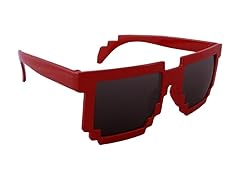 8-Bit Pixel Retro Computer Sun Glasses