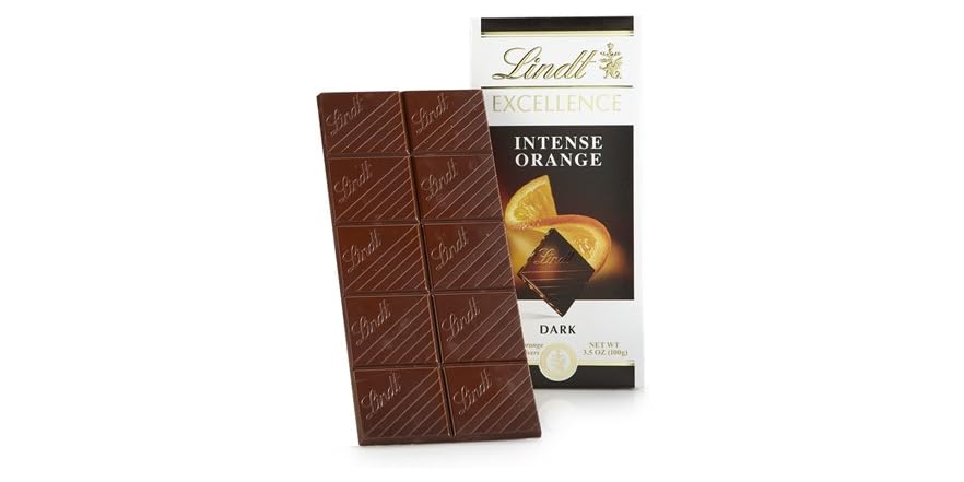 $33.6 | 12-Pack 3.5-Oz Lindt EXCELLENCE Intense Orange Dark Chocolate Bar at Woot!
