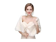 Women's 1920s Faux Fur Shawl