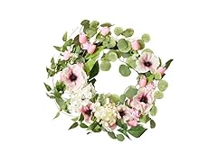 National Tree Company 22" Floral Artificial Spring Wreath