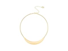 Steve Madden Women Boho Sculpted Smile Necklace