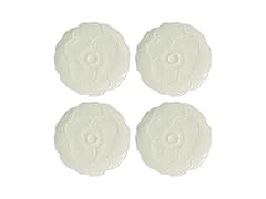 Lenox  Butterfly Meadow Floral Accent Plates, Green, Set of 4
