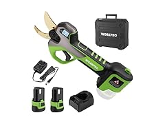 WORKPRO 12V Electric Pruning Shears Brown