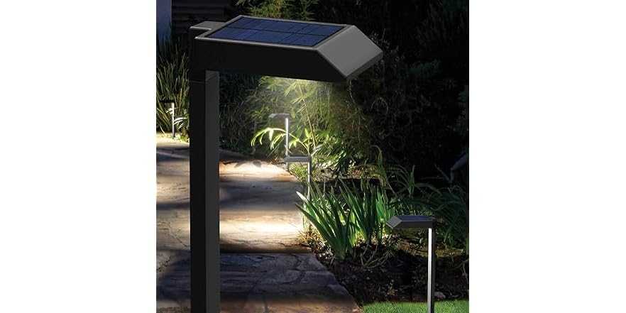 Tommy Bahama Solar LED Pathway Lights, 30 Lumen, 6 Pack